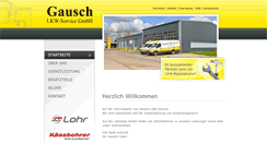 Desktop Screenshot of gausch-lkw.de